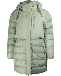 Parajumpers - Inga Nile Long Hooded Down Jacket Polyamide - Lyst