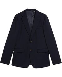 Ted Baker - Nalfanj Cavalry Twill Sb2 Blazer Jacket - Lyst