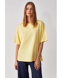 Grimelange - Oversized Crew Neck T-Shirt - Lyst