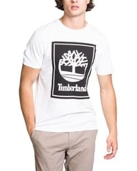 Timberland - Printed T Shirts Short Sleeve Casual Cotton Top Quick Dry Tee - Lyst