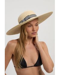 Karen Millen - Floppy Beach Hat - Lyst