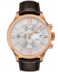 Tissot - Chemin Des Tourelles Watch T0994273603800 Leather - Lyst