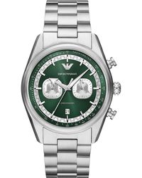 Emporio Armani - Chronograph Stainless Steel Sport Watch - Lyst
