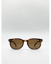 SVNX - Classic Preppy Square Frame Sunglasses - Lyst