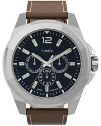 Timex - Essex Avenue Watch Tw2U42800 Leather - Lyst