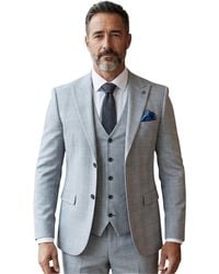 Paul Andrew - Check 3 Piece Suit Tailored Fit Formal - Lyst