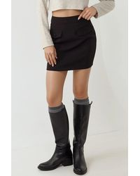 Hiccup - Pika Collection Mini Skirt With Fake Pockets - Lyst