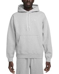 Nike - Dx1355 Hoodie Swoosh Pullover Long Sleeve Fleece Embroidered Hoodies - Lyst