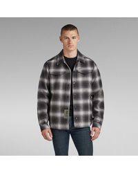 G-Star RAW - G-Star Raw Check Overshirt - Lyst