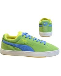 PUMA - Suede S Leather Lace Up Casual Trainers 356414 21 B23B - Lyst
