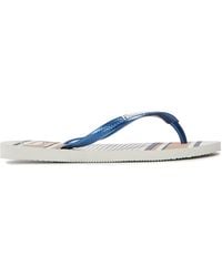 Havaianas - Slim Stripe Patterned Flip Flop Sandals - Lyst