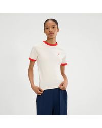 Ellesse - Ladies Etchemin Slim T-Shirt (Off) - Lyst