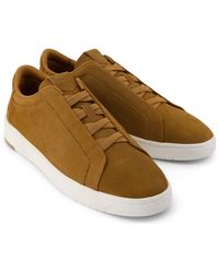 TOMS - Trvl Lite Miles Leather Tan Trainers - Lyst