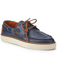 Jones Bootmaker - Rhodes Leather Boat Shoes - Lyst