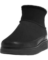 Fitflop - Fit Flop Gen-Ff Ultra Mini Doubleface Enkellaarsjes - Lyst