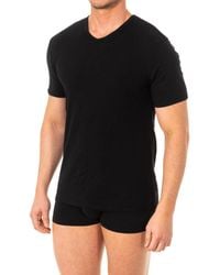 Abanderado - Short Sleeve V-Neck T-Shirt A040X - Lyst