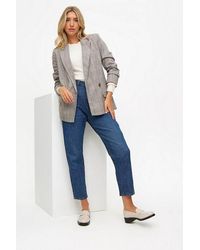 Firetrap - High Rise Mom Jeans - Lyst