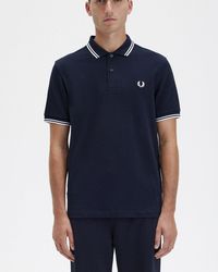 Fred Perry - Twin Tipped Signature Polo Shirt Nos - Lyst