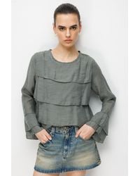MixRay - Elastane Blouse - Lyst