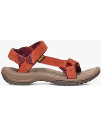 Teva - Terra Fi Lite Suede Sandals Languostino - Lyst