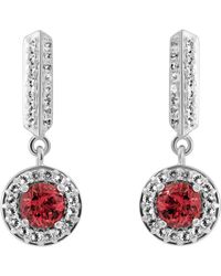 Orphelia - 'Bristol' 925 Sterling Drop Earrings - Lyst