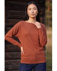 Roman - Batwing Hotfix Knit Jumper - Lyst