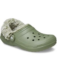 Crocs™ - Classic Fleece Lined Textile Blend Cargo Clogs - Lyst