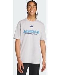 adidas - House Of Tiro Linear Graphic T-Shirt - Lyst