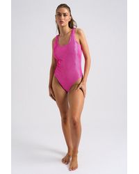 Urban Bliss - Wave Textured Swimsuit - Lyst
