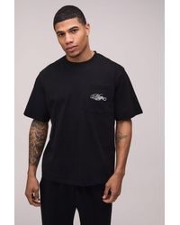 BoohooMAN - Relaxed Fit Pocket T-Shirt - Lyst