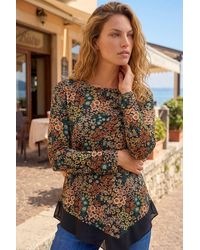 Roman - Ditsy Floral Print Tunic Top - Lyst