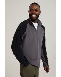 Mountain Warehouse - 'Ashbourne' Fleece Jacket Half Zip Mid Layer Sweater - Lyst