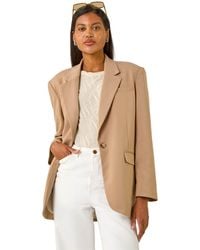 Roman - Single Breasted Smart Blazer - Lyst