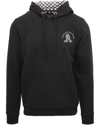 Aquascutum - Hooded Neck Long Sleeve Sweatshirt With Kangaroo Pocket - Lyst