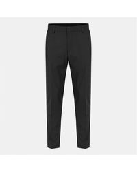 BOSS - Genius Solid Patterned Straight Chinos - Lyst