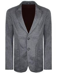 Armani - Emporio Exclusive Printed Blazer - Lyst