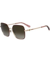 Moschino - Accessories Moscsun Rectangular - Lyst