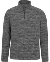 Mountain Warehouse - 'Snowdon' Fleece Top Half Zip Breathable Quick Dry Sweater - Lyst