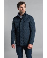 Kensington Eastside - Diamond Quilted Funnel Neck Jacket - Lyst