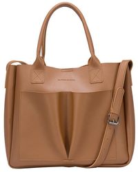 Claudia Canova - Megan Xl Front Pocket Tote Bag - Lyst