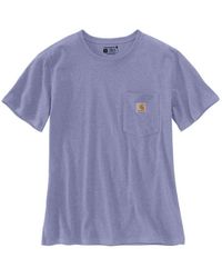 Carhartt - Pocket Workwear Ribknit Short Sleeve T-Shirt - Lyst