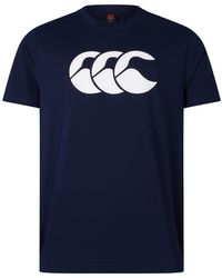 Canterbury - Logo Organic Cotton T-Shirt - Lyst