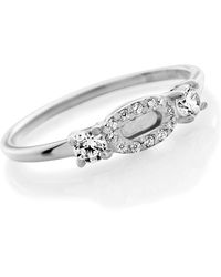 Orphelia - 'Lily' 925 Sterling Ring - Lyst
