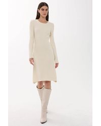 Hiccup - Knit Crew Neck Dress - Lyst
