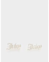 Juicy Couture - Accessories Crystal Alice Stud Earrings - Lyst