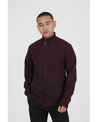 Brave Soul - Funnel Neck Jumper With Fleece Lining - Lyst