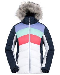 Mountain Warehouse - Ladies Cascade Padded Ski Jacket (Multicoloured) - Lyst