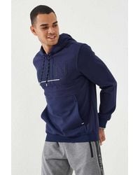 TOMMY LIFE - Logo Printed Hooded Sweatshirt - Lyst