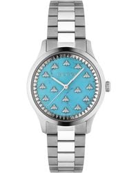 Gucci - G-timeless Stainless Steel & Turquoise Bracelet Watch - Lyst