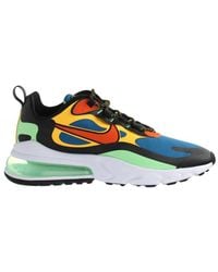 Nike - Air Max 270 React Multicoloured Trainers Canvas - Lyst